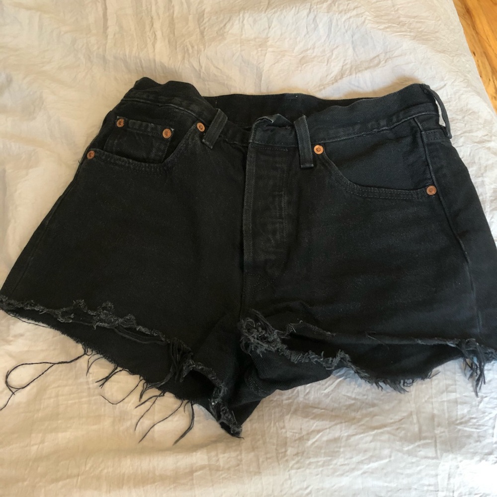 Levi’s 501 high rise shorts